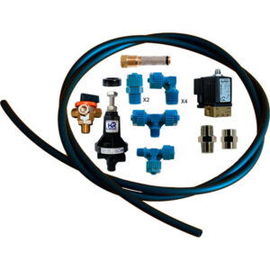 KIT ELECTROVÁLVULA REDUCTORA DE PRESIÓN CON PILOTO DE PLÁSTICO Y MANDO MANUAL