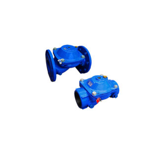VANNE HYDRAULIQUE D'ARRÊT HORIZONTALE